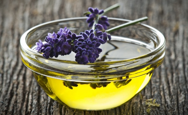Treatment with lavender oil